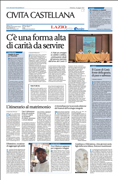 Avvenire - pagina diocesana del 26/06/2022